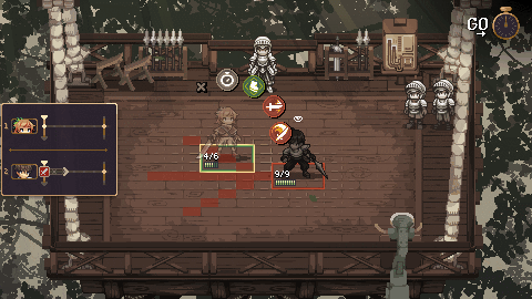 Pro fighting Akro in the combat tutorial. Pro fighting Akro in the combat tutorial.